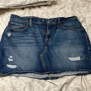 Levi denim skirt